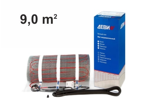 Нагревательный мат ДЕВИ Comfort Mat-150T 9,0м2